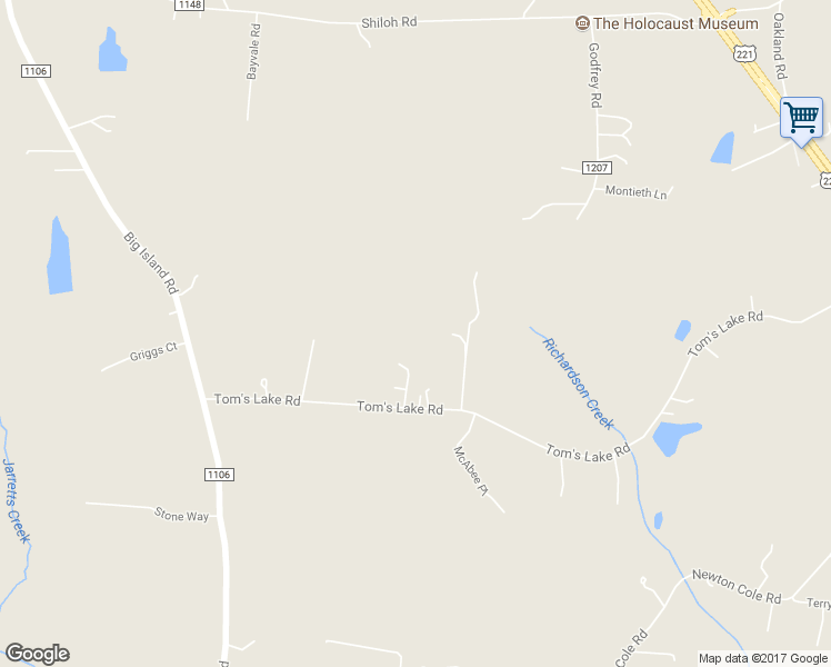map of restaurants, bars, coffee shops, grocery stores, and more near 778 Tom's Lake Road in Forest City