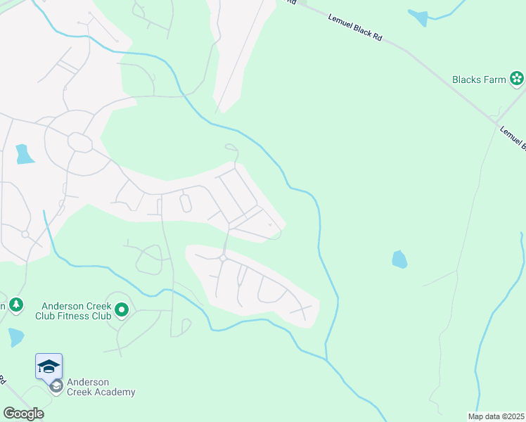 map of restaurants, bars, coffee shops, grocery stores, and more near 96 Lamplighter Way in Spring Lake