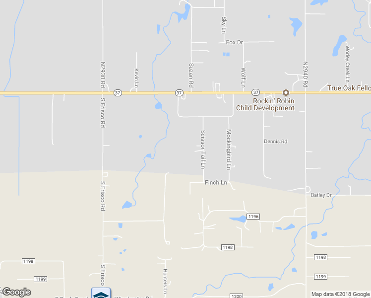 map of restaurants, bars, coffee shops, grocery stores, and more near 211 Sissor Tail Lane in Tuttle