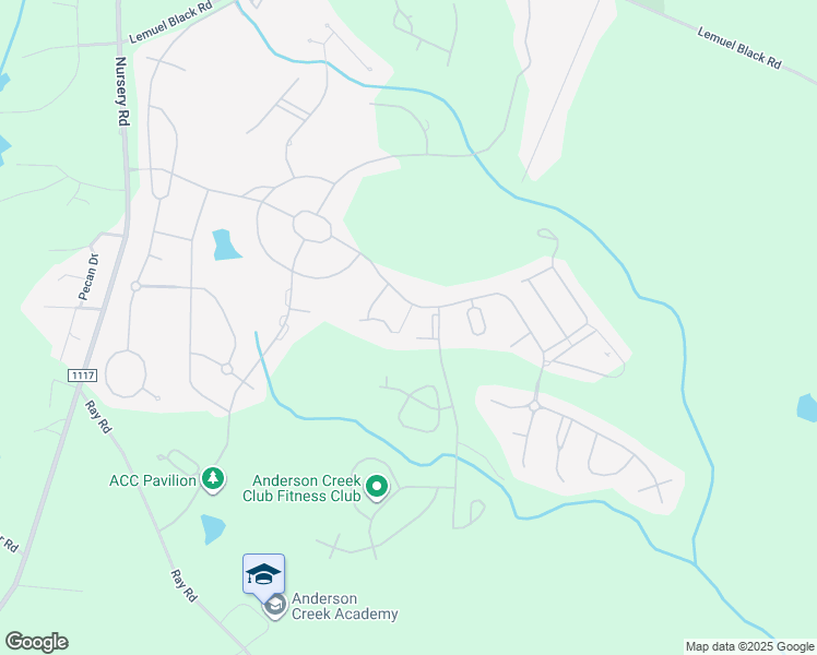 map of restaurants, bars, coffee shops, grocery stores, and more near 216 Whispering Pines Drive in Spring Lake