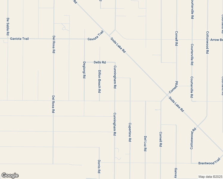map of restaurants, bars, coffee shops, grocery stores, and more near 14170 Cunningham Road in Santa Margarita