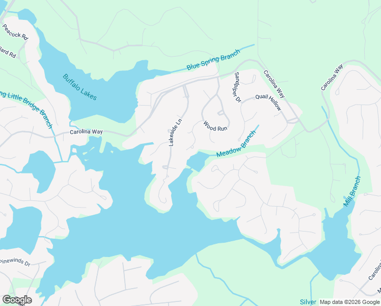 map of restaurants, bars, coffee shops, grocery stores, and more near 147 Harborview Drive in Sanford