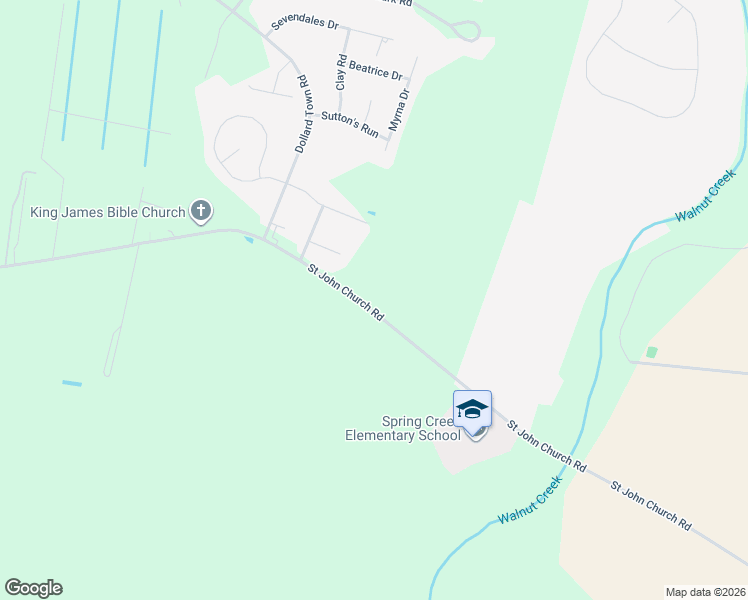 map of restaurants, bars, coffee shops, grocery stores, and more near 861 Saint John Church Road in Goldsboro