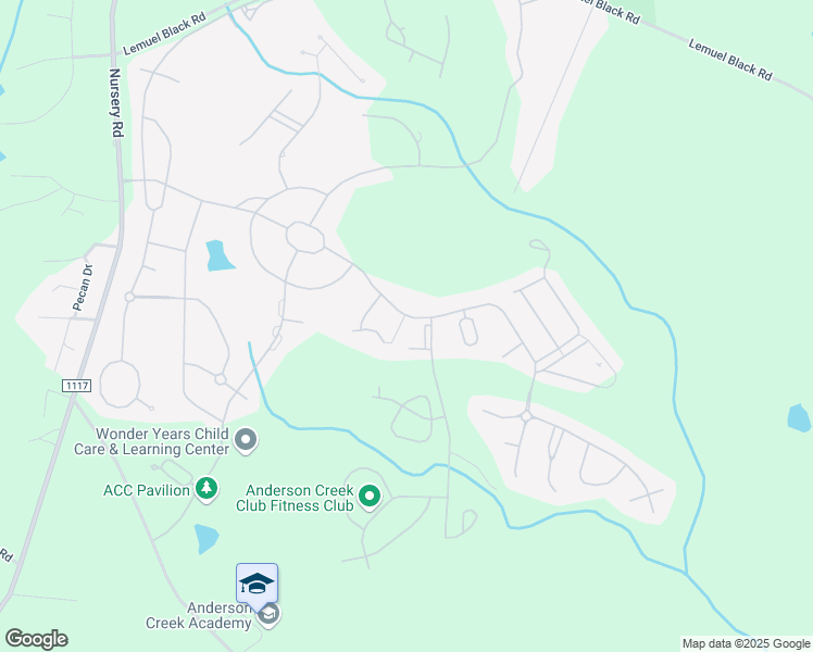 map of restaurants, bars, coffee shops, grocery stores, and more near 176 Pine Hawk Drive in Spring Lake