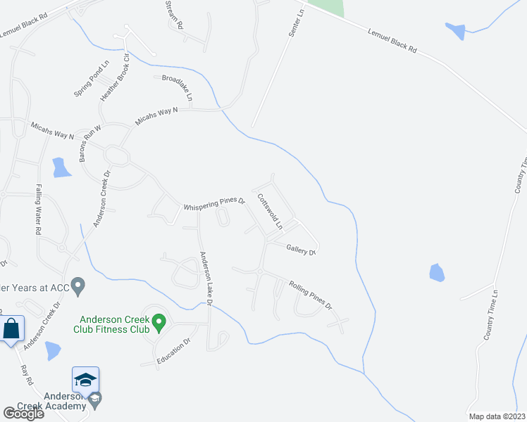 map of restaurants, bars, coffee shops, grocery stores, and more near 77 Cottswold Lane in Spring Lake