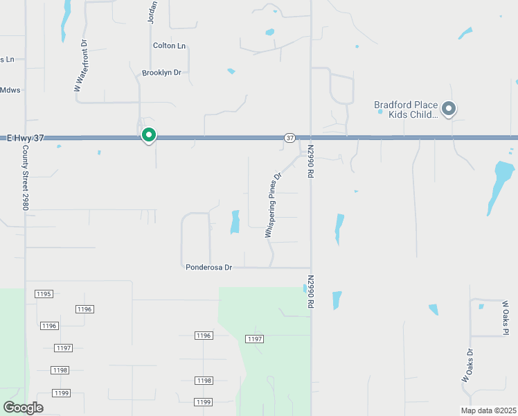 map of restaurants, bars, coffee shops, grocery stores, and more near 102 Loblolly Lane in Tuttle