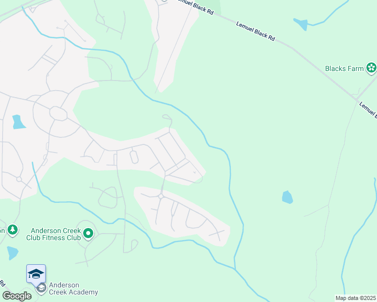 map of restaurants, bars, coffee shops, grocery stores, and more near 96 Lamplighter Way in Spring Lake