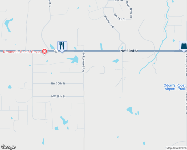 map of restaurants, bars, coffee shops, grocery stores, and more near 2931 Twin Creek Lane in Newcastle