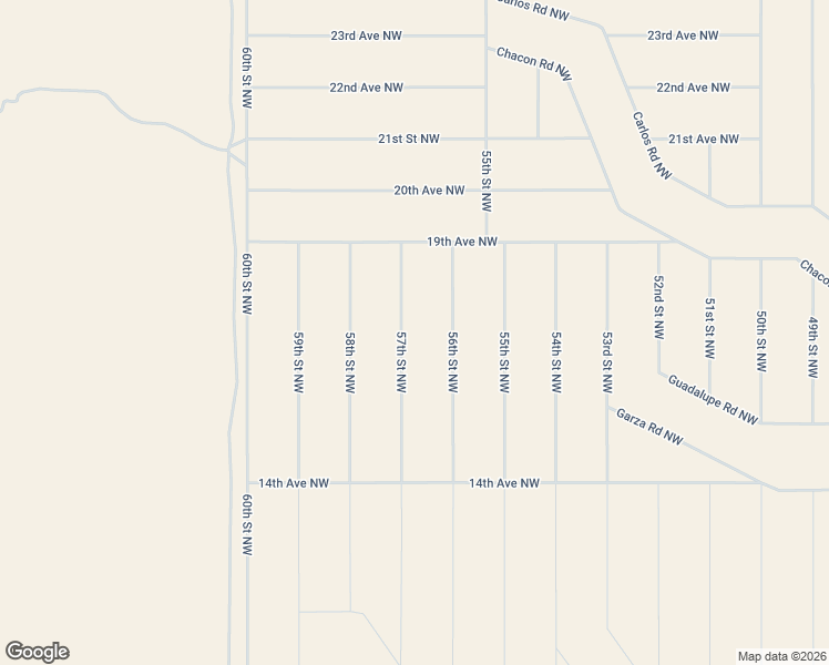 map of restaurants, bars, coffee shops, grocery stores, and more near 57th Street Northwest in Rio Rancho