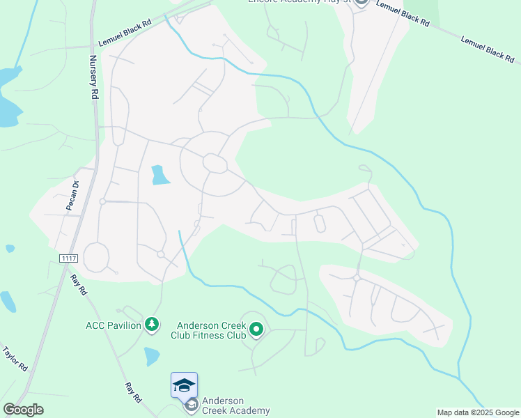 map of restaurants, bars, coffee shops, grocery stores, and more near 29 Hawk Ridge Drive in Spring Lake