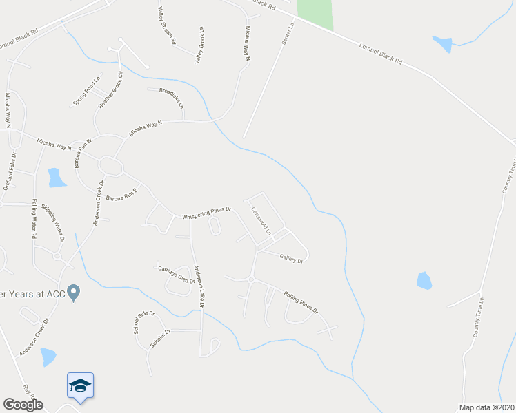 map of restaurants, bars, coffee shops, grocery stores, and more near 108 Cottswold Lane in Spring Lake