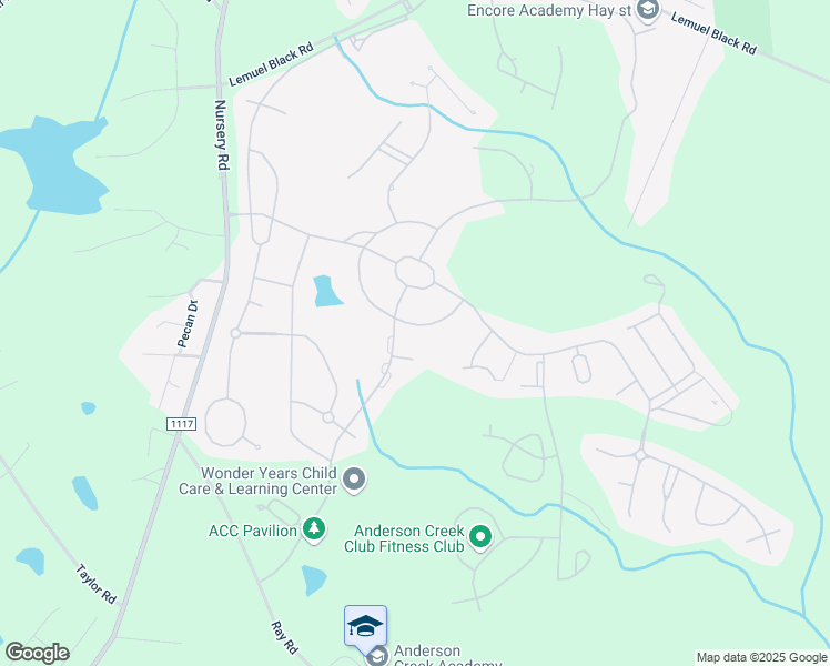 map of restaurants, bars, coffee shops, grocery stores, and more near 50 Barons Run East in Spring Lake