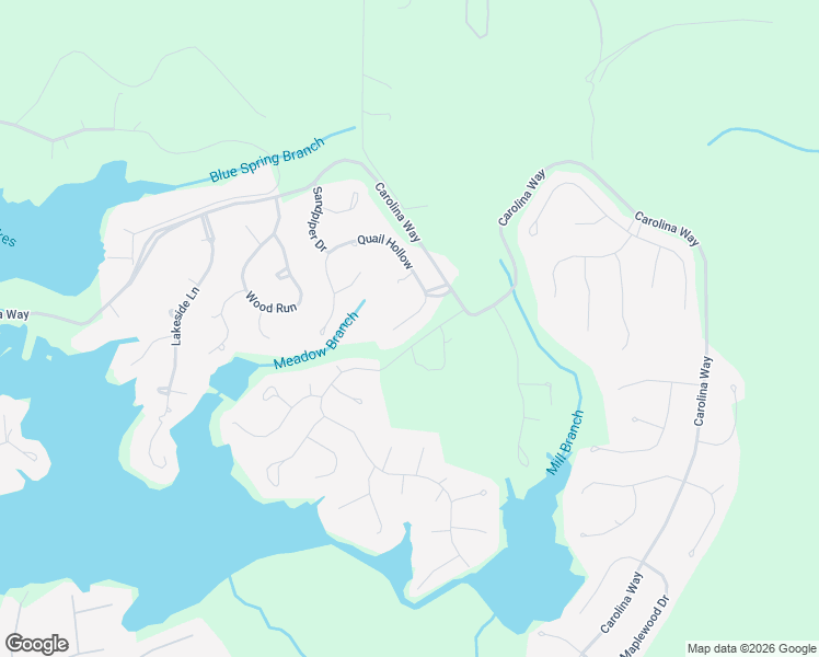 map of restaurants, bars, coffee shops, grocery stores, and more near 291 Quail Hollow in Sanford