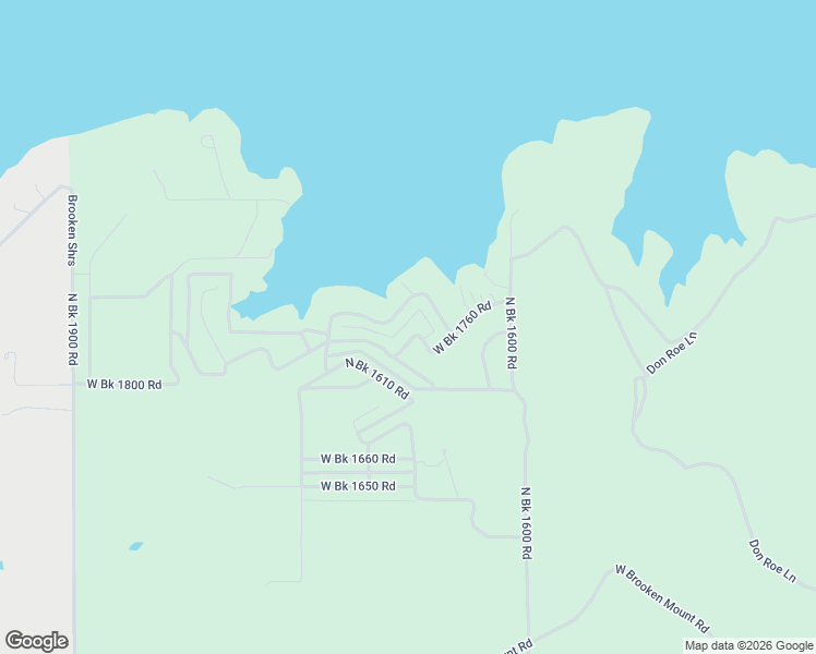 map of restaurants, bars, coffee shops, grocery stores, and more near West Bk 1760 Road in Stigler