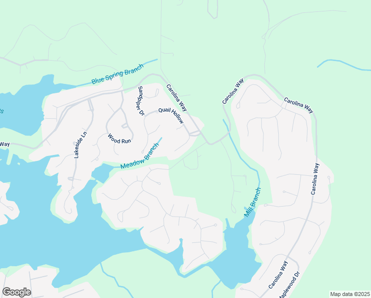 map of restaurants, bars, coffee shops, grocery stores, and more near 285 Quail Hollow in Sanford