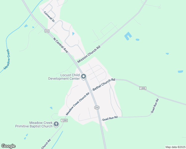 map of restaurants, bars, coffee shops, grocery stores, and more near 413 Ellicott Lane in Locust
