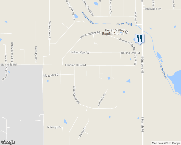 map of restaurants, bars, coffee shops, grocery stores, and more near 108 Bridger Trail in Cleveland County