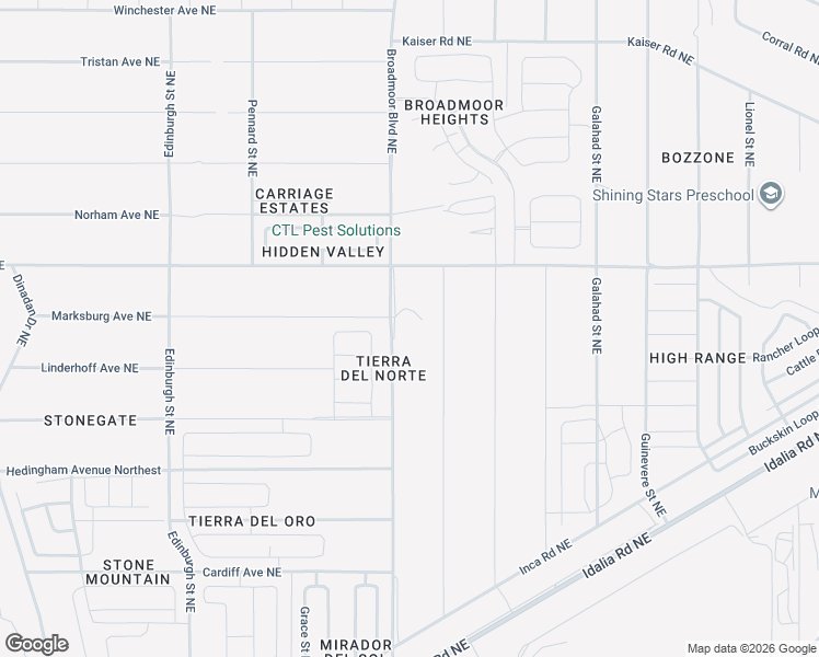 map of restaurants, bars, coffee shops, grocery stores, and more near 141 Jemez Street Northeast in Rio Rancho