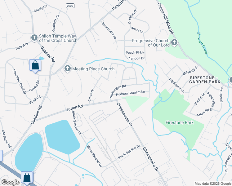 map of restaurants, bars, coffee shops, grocery stores, and more near in Charlotte