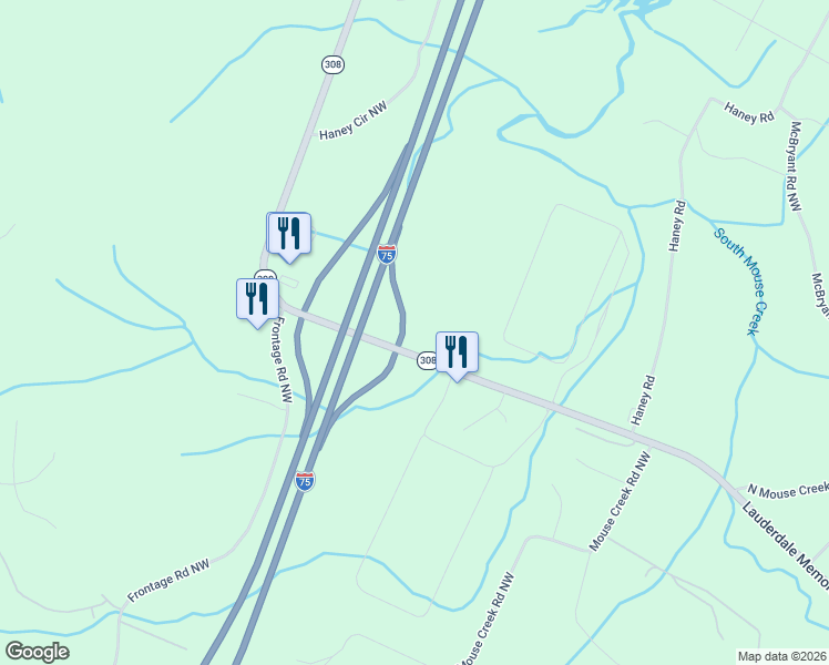 map of restaurants, bars, coffee shops, grocery stores, and more near 1629 Lauderdale Memorial Highway in Charleston