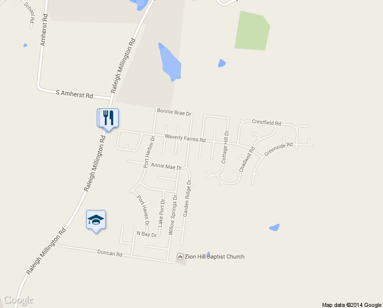 map of restaurants, bars, coffee shops, grocery stores, and more near 5962 Beauvoir Drive in Millington