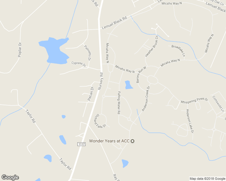 map of restaurants, bars, coffee shops, grocery stores, and more near 30 Weeping Pine Court in Spring Lake