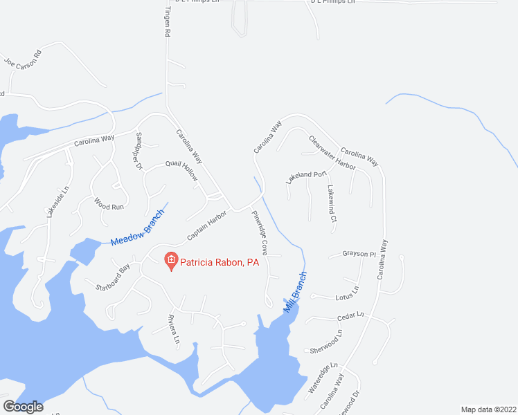 map of restaurants, bars, coffee shops, grocery stores, and more near 19 Pineridge Cove in Sanford