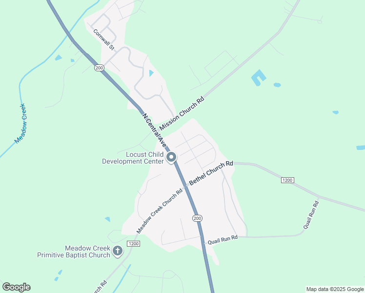 map of restaurants, bars, coffee shops, grocery stores, and more near 253 Lagoda Dr in Locust