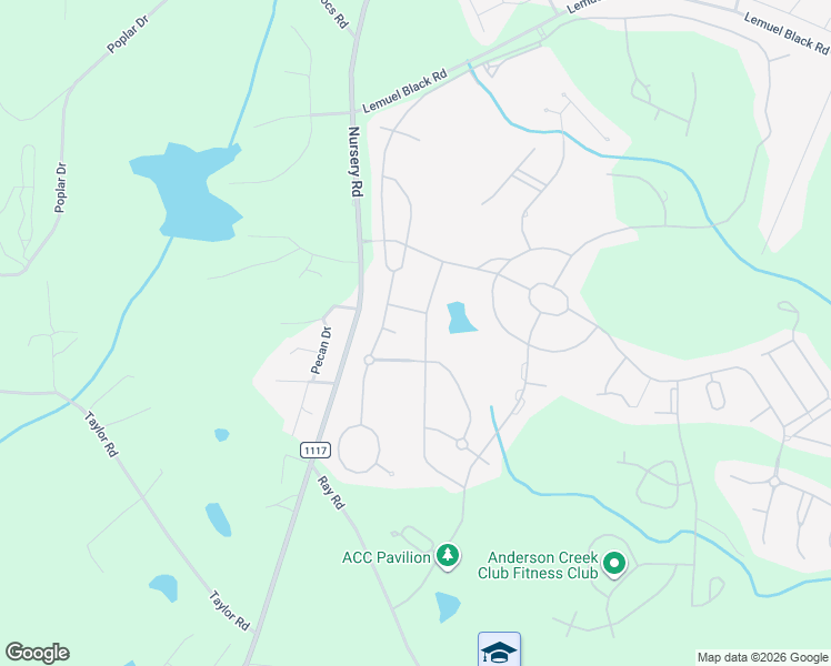 map of restaurants, bars, coffee shops, grocery stores, and more near 30 Weeping Pine Court in Spring Lake