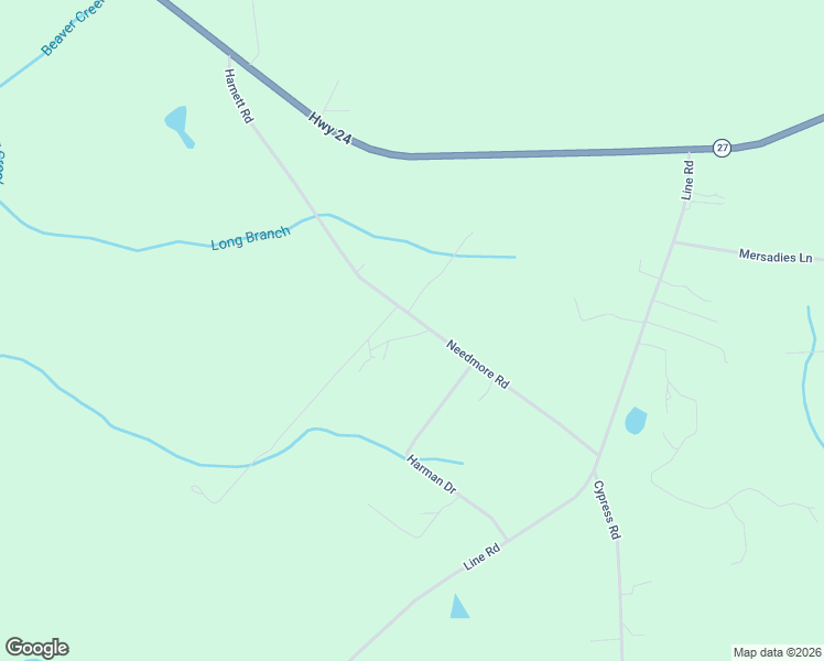 map of restaurants, bars, coffee shops, grocery stores, and more near 465 Needmore Road in Cameron
