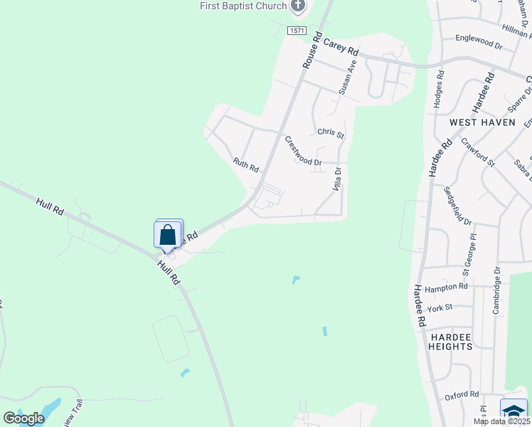 3149 Fox Run Drive, Kinston NC Walk Score