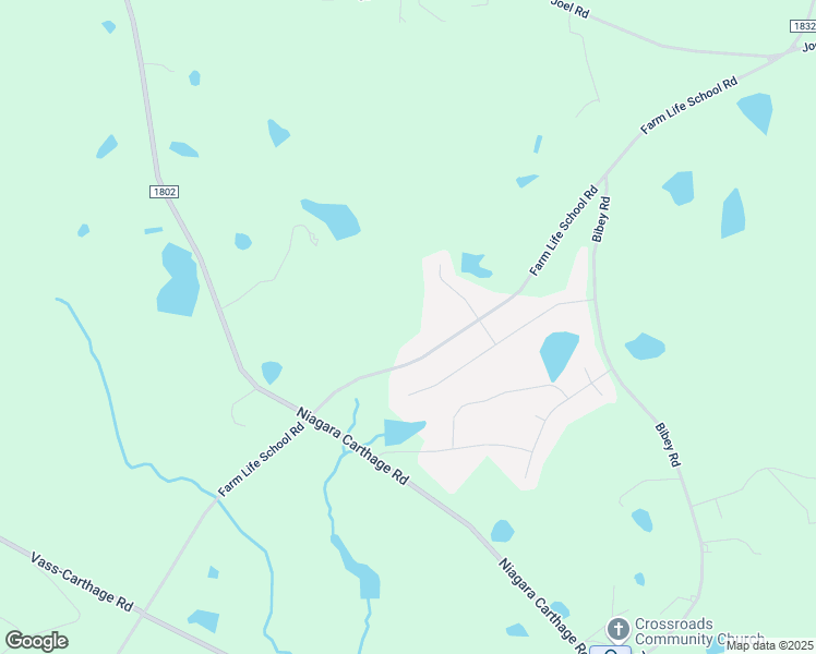 map of restaurants, bars, coffee shops, grocery stores, and more near 1376 Farm Life School Road in Carthage
