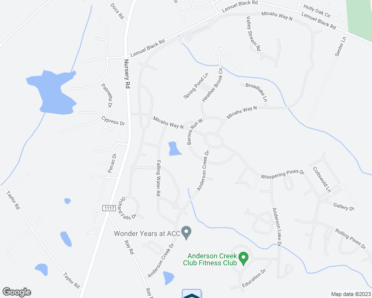 map of restaurants, bars, coffee shops, grocery stores, and more near 85 Barons Run West in Spring Lake