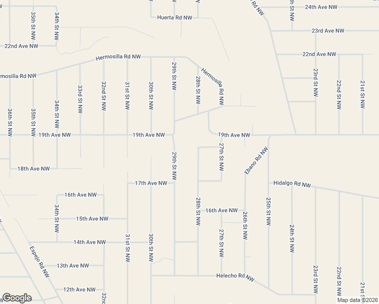 map of restaurants, bars, coffee shops, grocery stores, and more near 29th Street Northwest in Rio Rancho