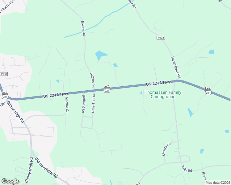 map of restaurants, bars, coffee shops, grocery stores, and more near 1178 US 221A Highway in Forest City
