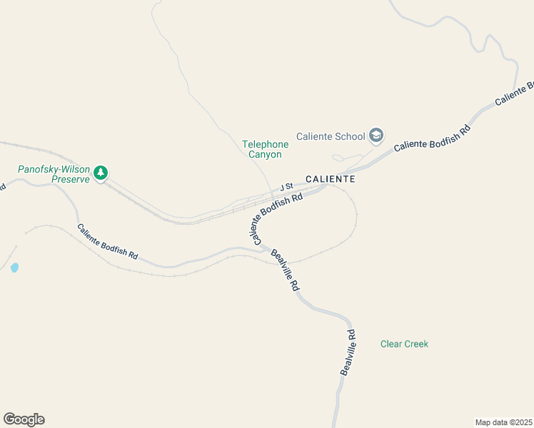 map of restaurants, bars, coffee shops, grocery stores, and more near 27774 Caliente Bodfish Road in Kern County