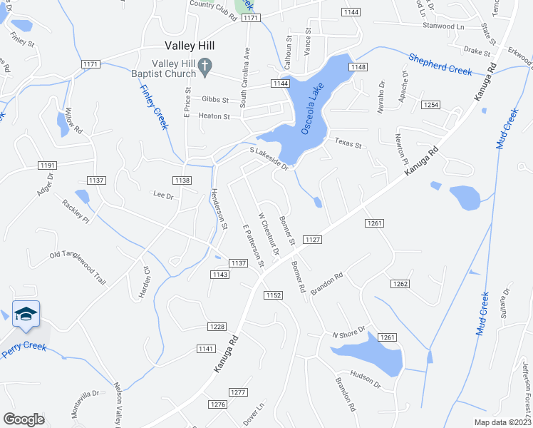 map of restaurants, bars, coffee shops, grocery stores, and more near 511 West Chestnut Drive in Hendersonville