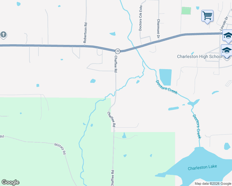 map of restaurants, bars, coffee shops, grocery stores, and more near 910 Chaffee Road in Charleston