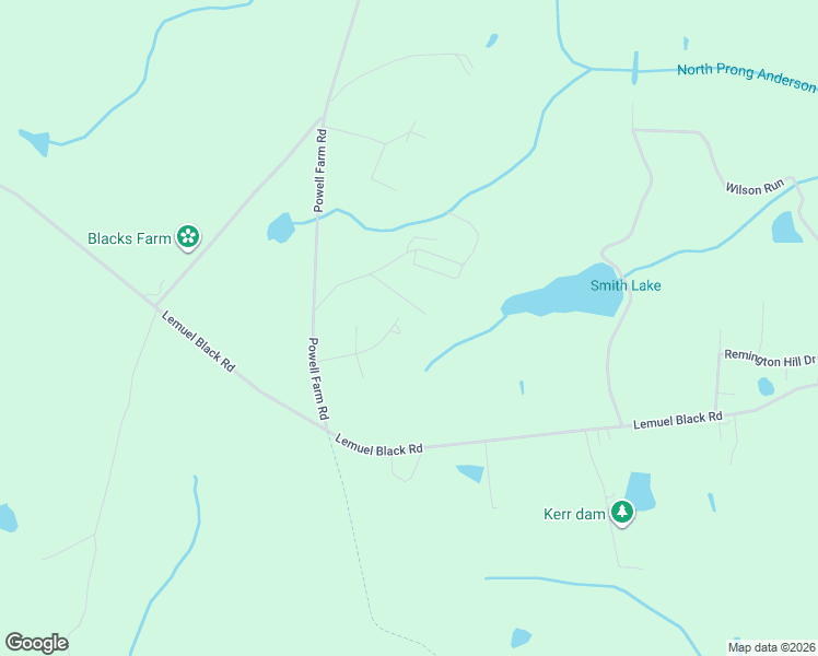 map of restaurants, bars, coffee shops, grocery stores, and more near 214 Kellam Drive in Lillington