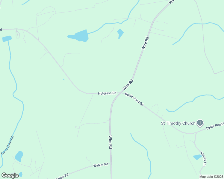 map of restaurants, bars, coffee shops, grocery stores, and more near 1271 Nutgrass Road in Bunnlevel