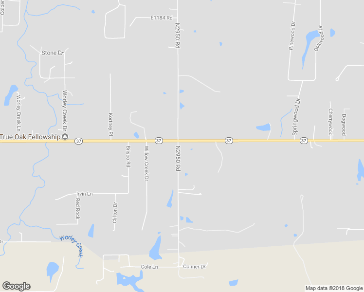 map of restaurants, bars, coffee shops, grocery stores, and more near 4006 Oklahoma 37 in Tuttle