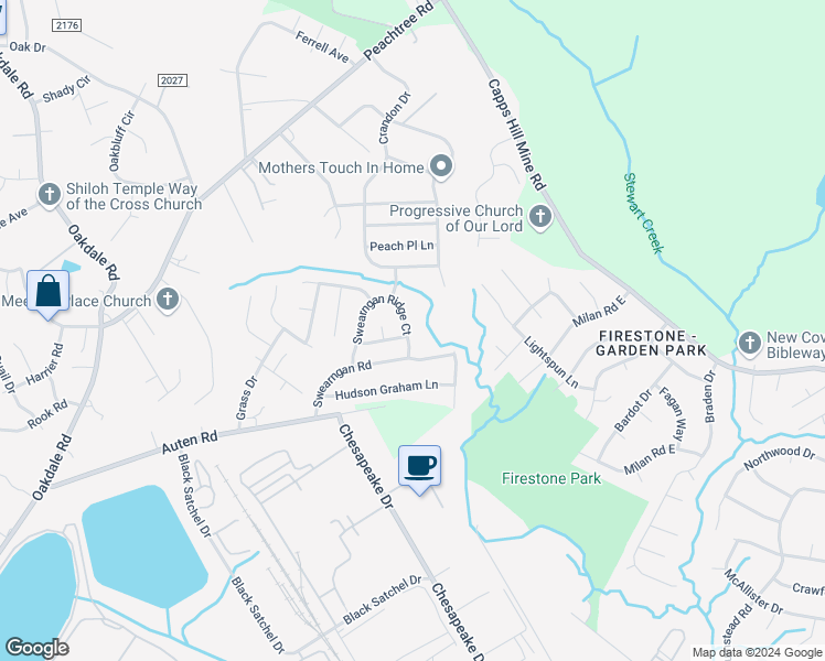 map of restaurants, bars, coffee shops, grocery stores, and more near in Charlotte