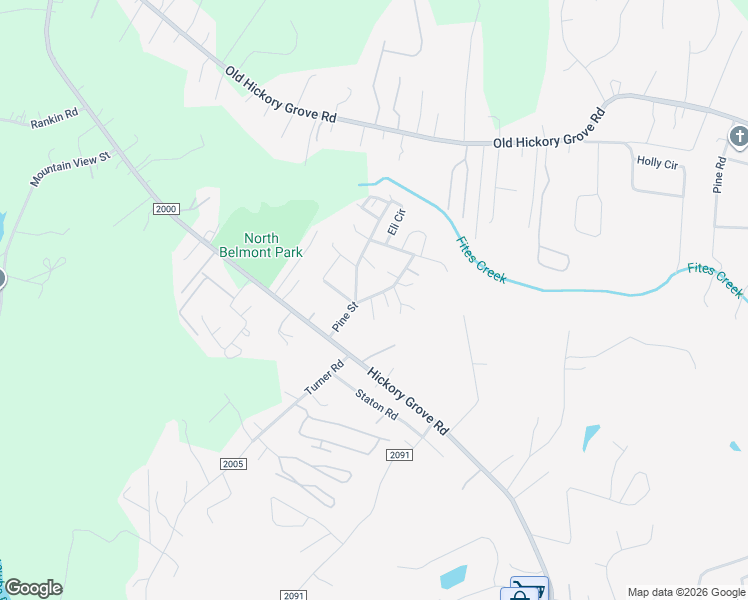 map of restaurants, bars, coffee shops, grocery stores, and more near 4108 Pine Street in Gastonia