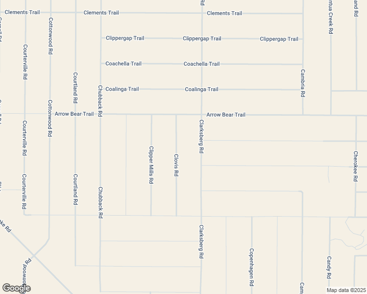 map of restaurants, bars, coffee shops, grocery stores, and more near Clovis Road in San Luis Obispo County