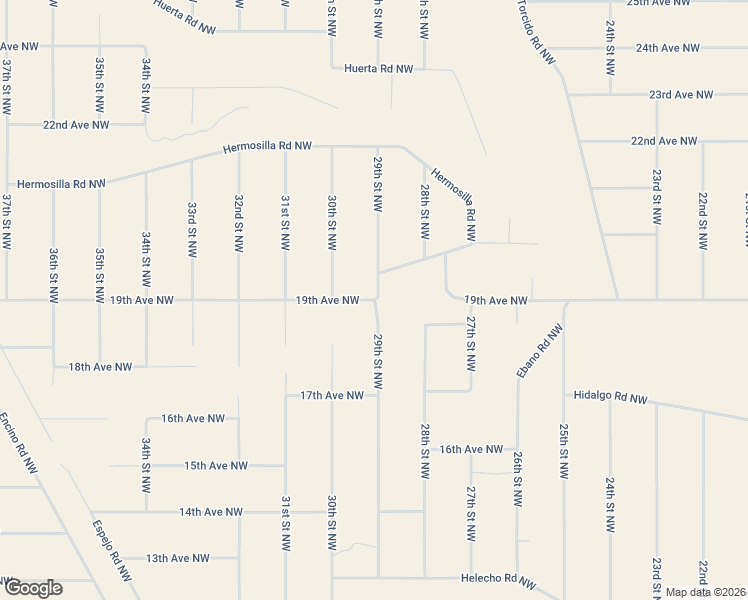 map of restaurants, bars, coffee shops, grocery stores, and more near 19th Avenue Northwest in Rio Rancho