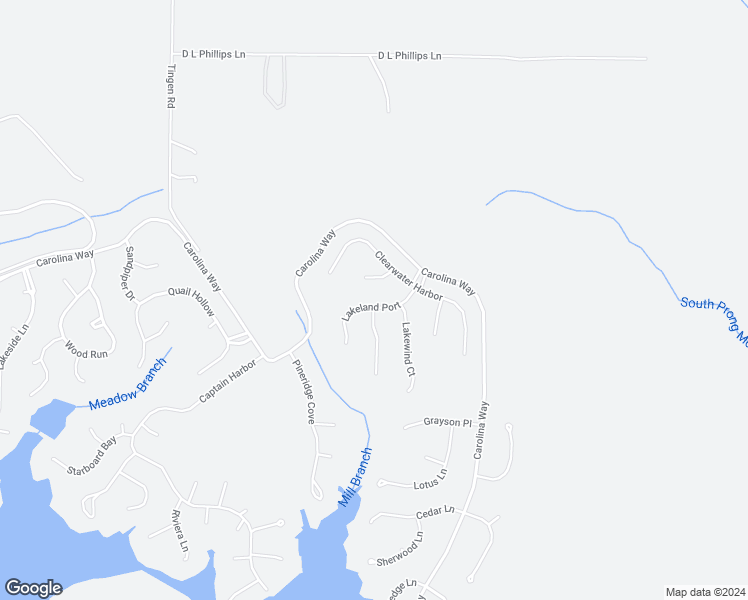 map of restaurants, bars, coffee shops, grocery stores, and more near 126 Lakeland Port in Sanford