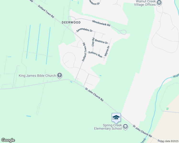 map of restaurants, bars, coffee shops, grocery stores, and more near 109 East Lake Drive in Goldsboro