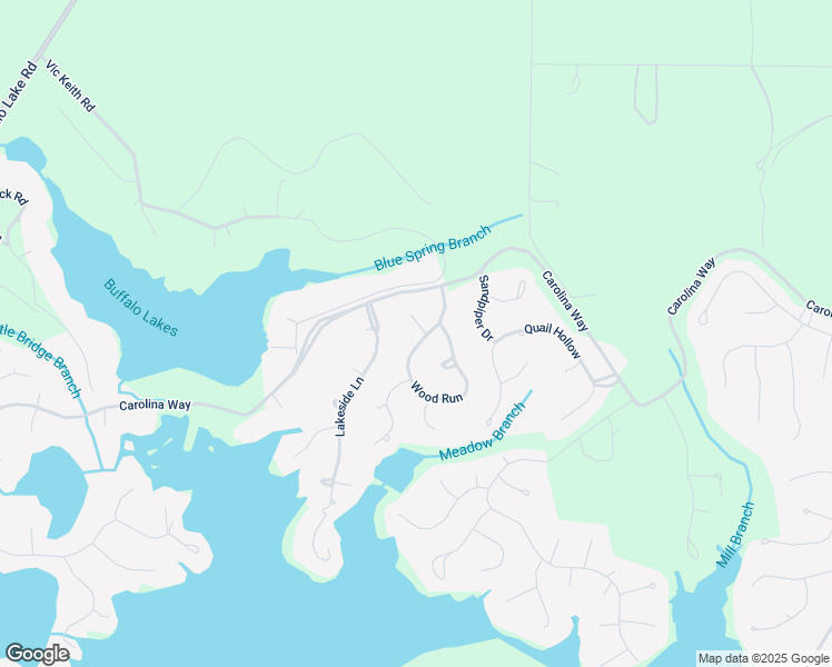 map of restaurants, bars, coffee shops, grocery stores, and more near 19 Woodbury Lane in Sanford