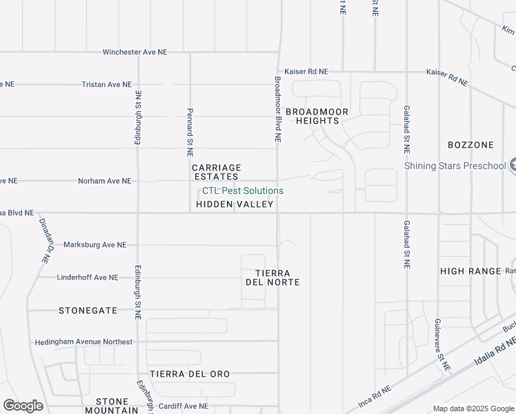 map of restaurants, bars, coffee shops, grocery stores, and more near 2889 Wilder Loop Northeast in Rio Rancho