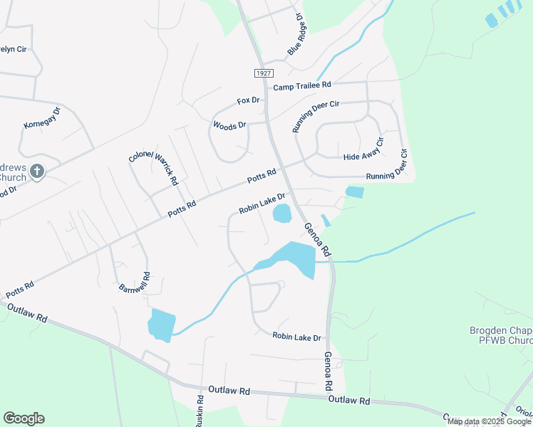 map of restaurants, bars, coffee shops, grocery stores, and more near 103 Allison Drive in Dudley